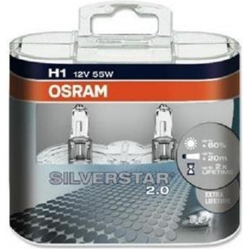 Osram Silverstar 2.0 Box H1 P14,5s 12V 55W